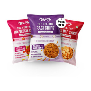 Troovy High Protein Mixed Pack Chips Pack of 6 · 70 g (420 g total) - Image 6