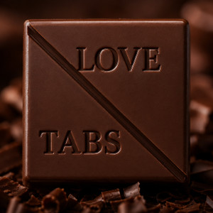 LOVE TABS CHOCOLATE FOR COUPLES | DARK MOOD CHOCOLATE FOR ROMANCE MEN & WOMEN BAR Bar Gift Pack