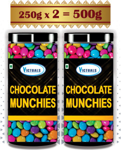 Victuals Chocolate Munchies 500g |Chocolate Truffles | Cake Decoration Truffles