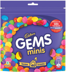 Cadbury Gems minis Fudge Gift Pack