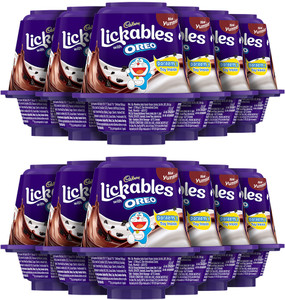 Cadbury Dairy Milk Lickables with Oreo Chunks Milk Chocolate Fudges