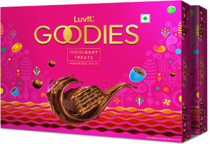 LuvIt Goodies Chocolates Treat Gift Pack | For Birthday, Rakhi, Diwali Occasions | Truffles