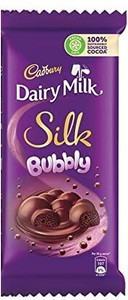 Cadbury DAIRY MILK SILK BUBBLY Bars