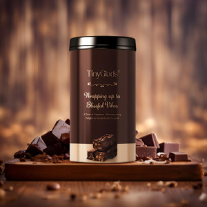 टाइनीग्लैड्स Crunchy Fruits & Nuts Delight Chocolate Jar Box, 250 Grams