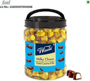विनोला मिल्क चॉको गोल्ड ज़ार 1 Kg फ़जेस