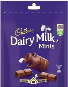 Cadbury Dairy Milk Home Treats Chocolate Bars Bars