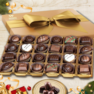 WINNI CELEBRATE RELATIONS 24 Pcs Chocolate Gift Pack Hamper | White Milk & Dark For Gift for Girls, Bars