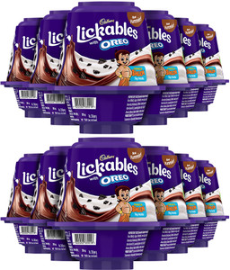 Cadbury Dairy Milk Lickables with Oreo Chunks Milk Chocolate Fudges