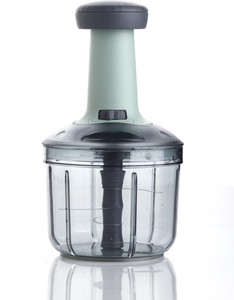 VEKSOR by VEKSOR Chopper, Onion Cutter, Onion Chopper 900ml, Large Manual (Teal, 900ml, 4 Blades) Vegetable & Fruit Chopper