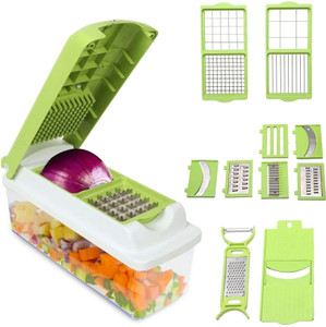 Trending Store by Viyoga Unbreakable Vegetable & Fruit Grater/Slicer/Cutter/Chopper/Slicer & Peeler Vegetable & Fruit Grater & Slicer