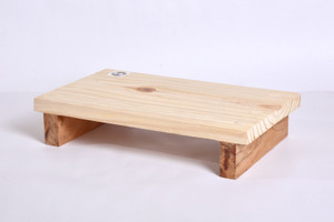 JCT AGRICO natural strong wooden stool/chowki(pine wood plank(natural design)hard wood legs Stool