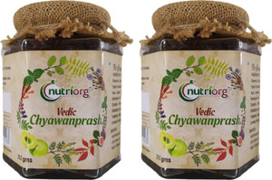 Nutriorg Vedic Chyawanprash - Made from 54 Organic Herbs (250x2))