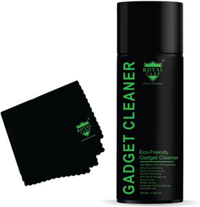 ROYAL CARE PROFFESSIONAL Eco-Friendly Gadget Cleaner Spray(100ml) with 1Pcs Microfiber Cloths for Laptops, Mobiles, Gaming, Computers