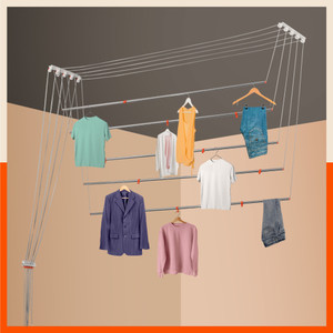 Bathla Steel Ceiling Cloth Dryer Stand MDX-6x5 Price in India