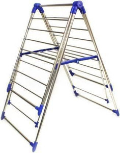 TNC Steel Floor Cloth Dryer Stand T-CDS-BLUE-BUTTERFLY-1T