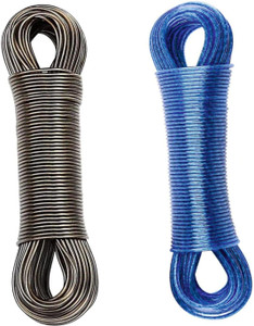Cloth Covered Rope Garysee Heavy Duty Wet Cloth Laundry Rope PVC Coated Metal Cloth Drying ...