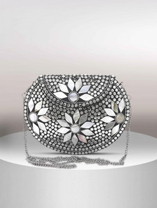 epic collect Party, Formal Silver Clutch