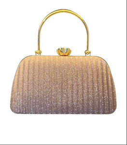 आफ टी एस पार्टी गुलाबी क्लच