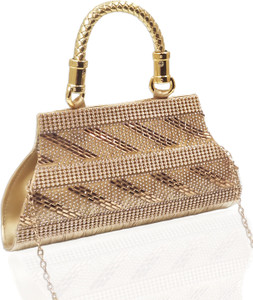 magnifique Casual Light Green Clutch