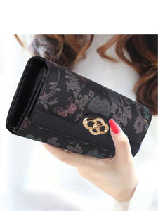 VENTRO Casual, Formal, Party Black Clutch