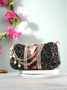 Toobacraft Party Gold, Multicolor Clutch