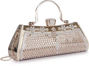 Lady Quinton Party Gold  Clutch