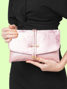 LAVIE Casual Pink  Clutch