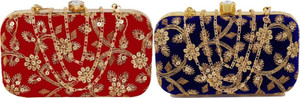 RAPID COSTORE Casual, Formal, Party, Sports Red, Blue  Clutch