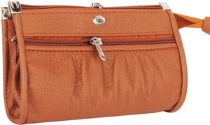 TNJ Casual, Party, Formal Tan  Clutch