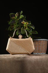 Toobacraft Party Gold, Pink  Clutch