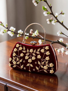 LIKERS Party Maroon  Clutch