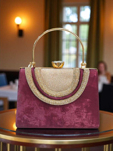 Fantastiqo Party Maroon  Clutch