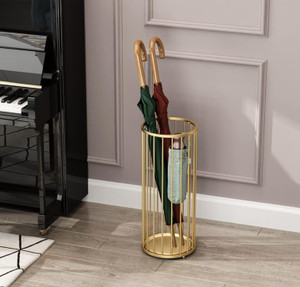 CRAFTSHOUSE Iron Umbrella Stand Rack,Free Standing Umbrella Holder For Canes,Walking Sticks Metal Umbrella Stand