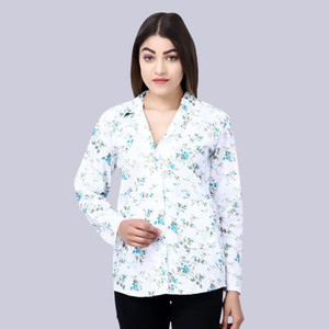LITHISA Premium Cotton Summer Printed Coat