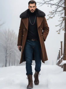 Mast & Harbour Wool Solid Coat - Image 5