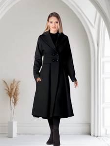 TEEKHI GIRL Polyester Solid Coat