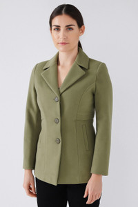 Luvyduvy Velbvet Self Design Coat