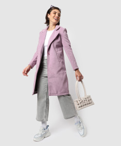 PINACOLADA Suede Solid Coat