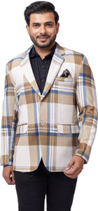 GEE 5 Imported Warm Tweed Checkered Coat