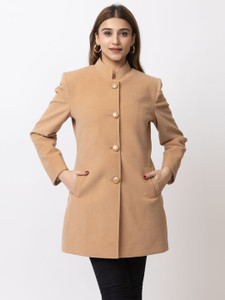 TWENTY ME Wool Blend Solid Coat