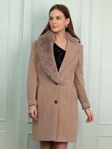 PLAGG Wool Solid Coat