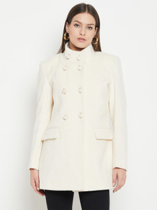 DUKE Wool Blend Solid Coat