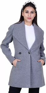 Comfy Sparrow WOOL BLEND Solid Coat