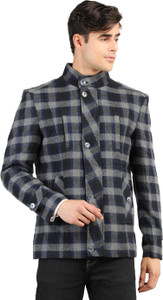 CHKOKKO Tweed Checkered Coat