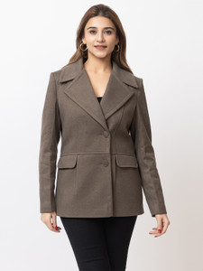 ELEVEIGHT Wool Blend Solid Coat