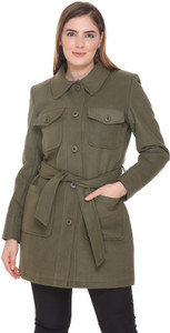 honnete Polyester Solid Coat