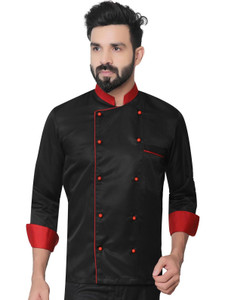Abc Garments Cotton Blend Solid Coat