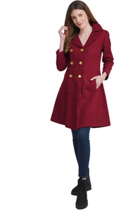 AOL Wool Self Design Coat