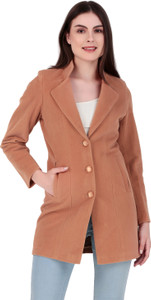 BRAZO Polyster Self Design Coat