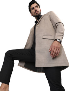 honnete Acrylic Polyester Solid Coat